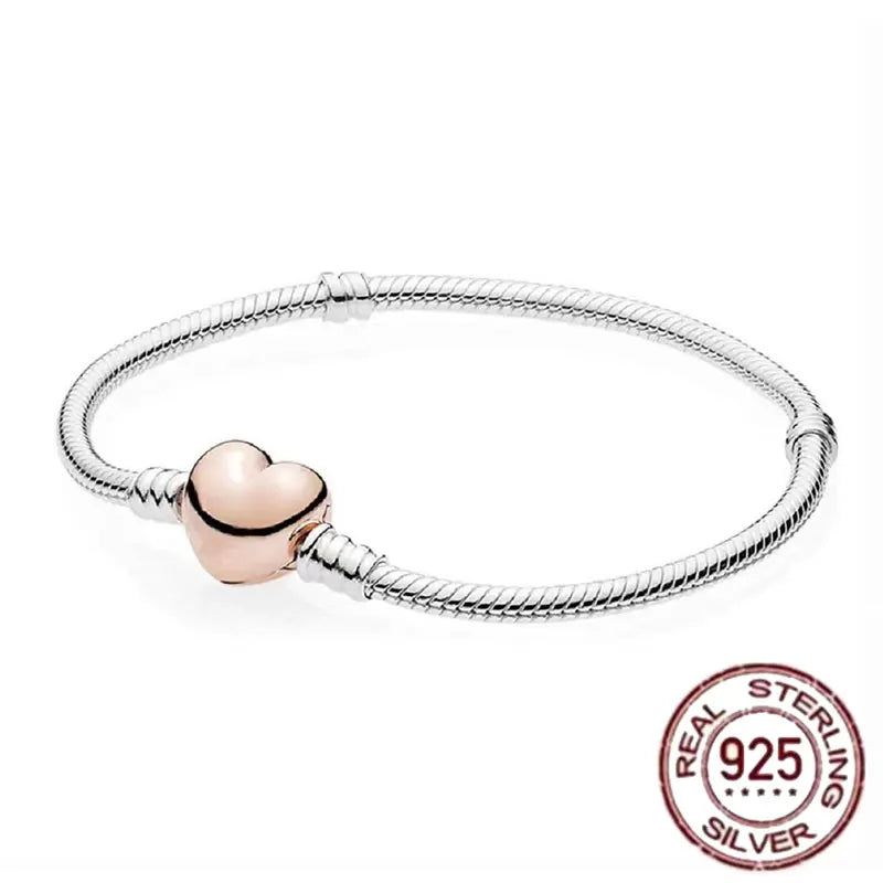 Sterling Silver Bracelet 925 Zircon Luxury Collection Elite
