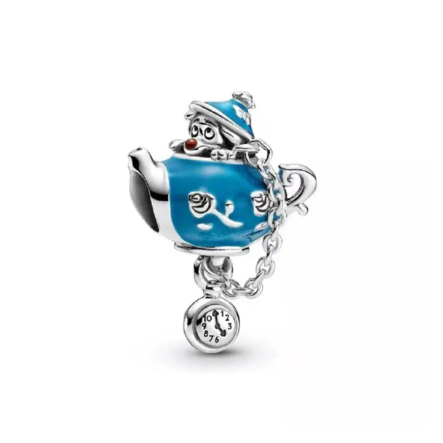 Miniso Sterling Teardrop Charm For Pandora Style Zircon Lux