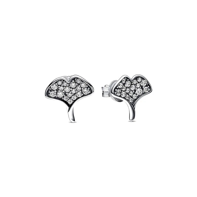 Silver Zircon Stud Earrings The Exclusive Collection