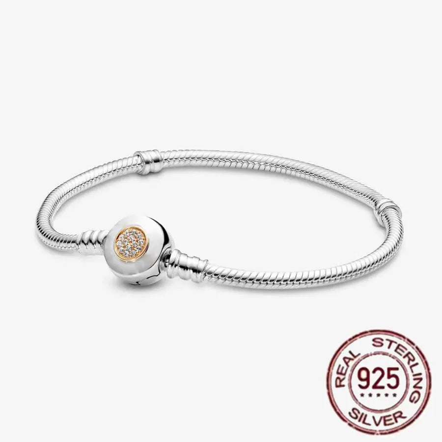 Sterling Silver Charm Bracelet Signature Collection