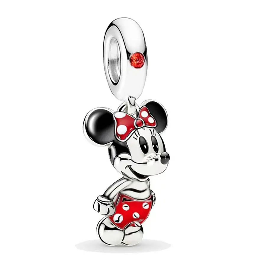 Minisoc Silver Bracelet Charm Zircon 925 Original