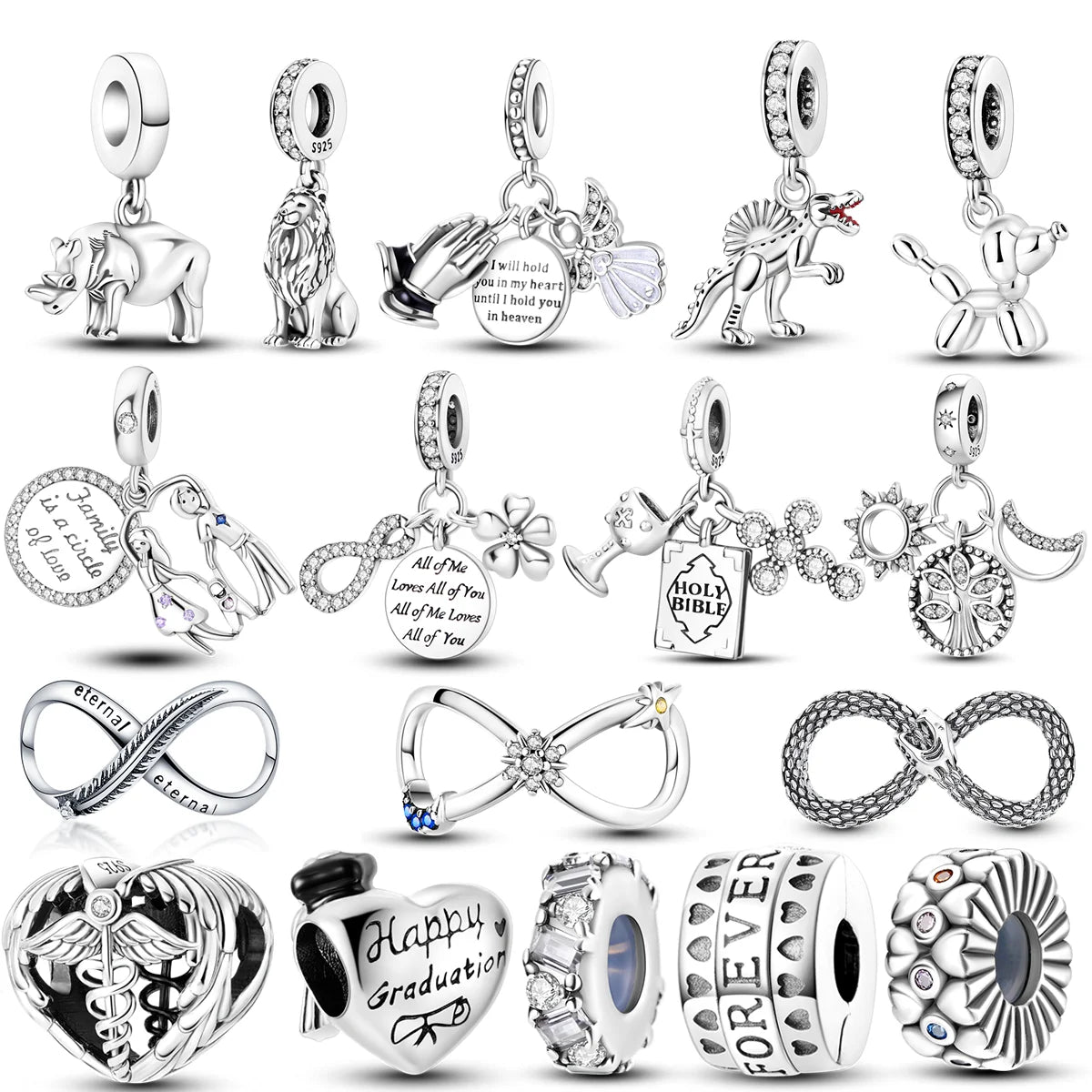 Charmhub Silver Bracelet Charm Fine Collection Exclusive