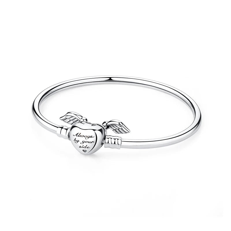 Sterling Silver Charm Bracelet Zircon Elite Collection