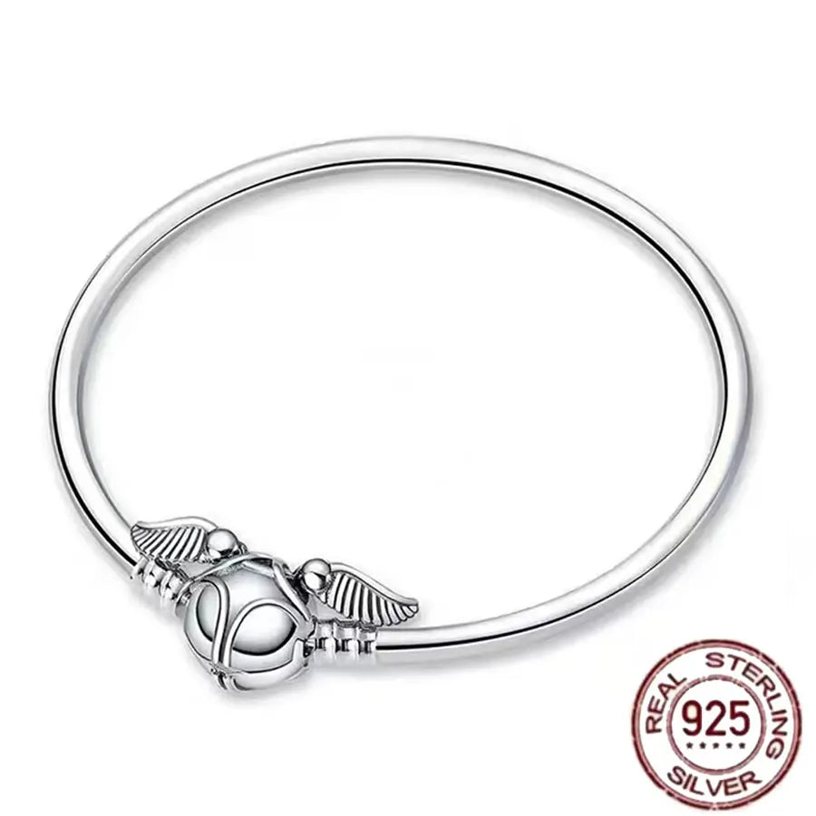 Sterling Silver Charm Bracelet 925 Zircon Exclusive