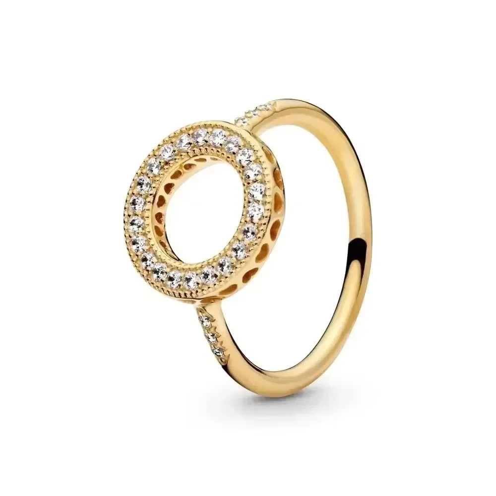 Sterling Silver Zircon Ring Luxe Collection 925 Certified