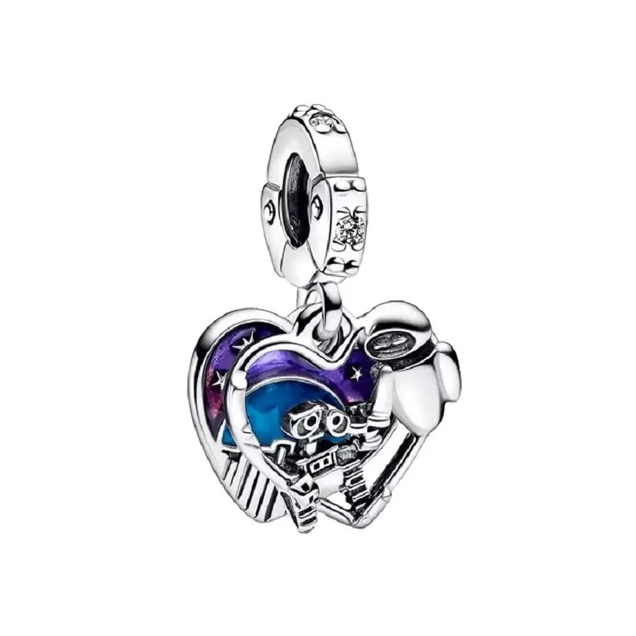 MINISO Limited 925 Sterling Silver Teardrop Zircon Charm