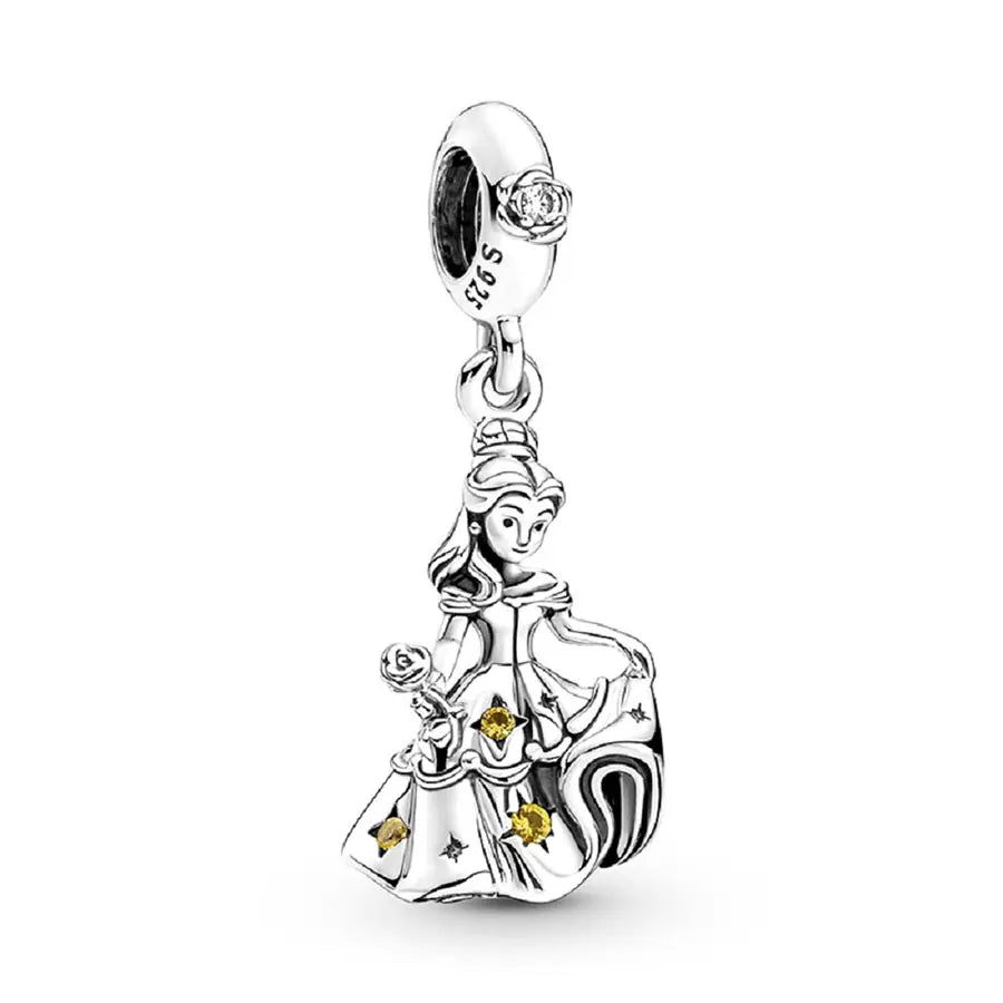 MINISO Sterling Silver Teardrop Zircon Bracelet Charm Elite