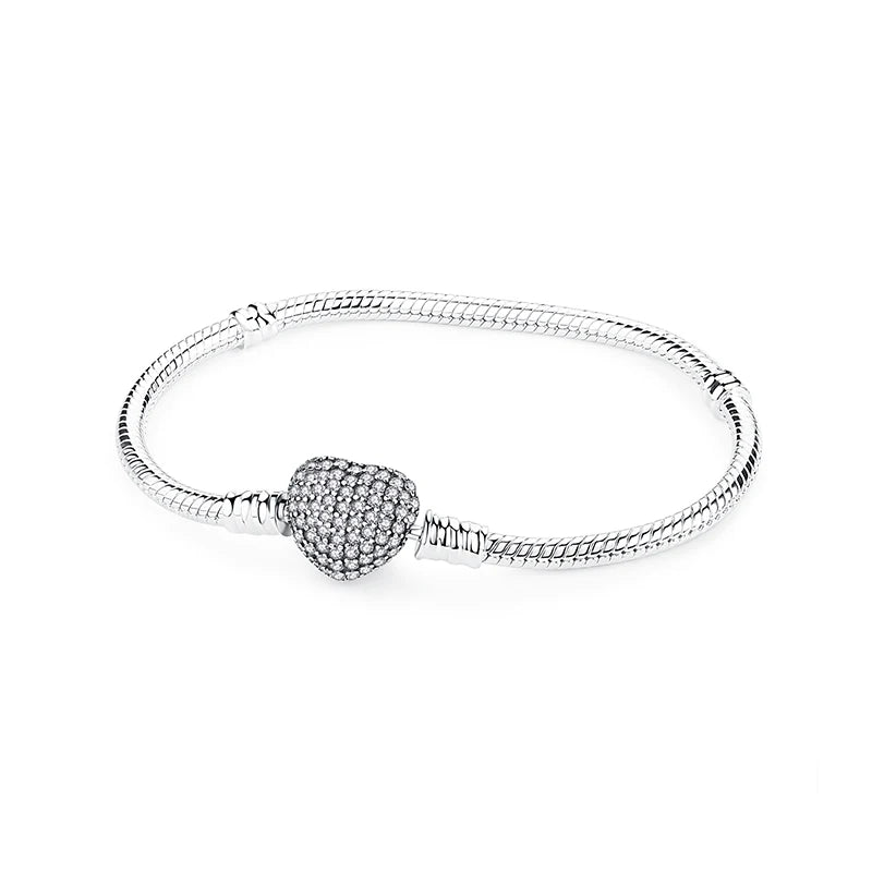 Sterling Silver Charm Bracelet Exclusive Collection