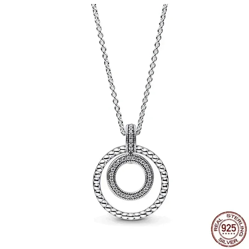 Sterling Silver Pendant Necklace, Signature Collection