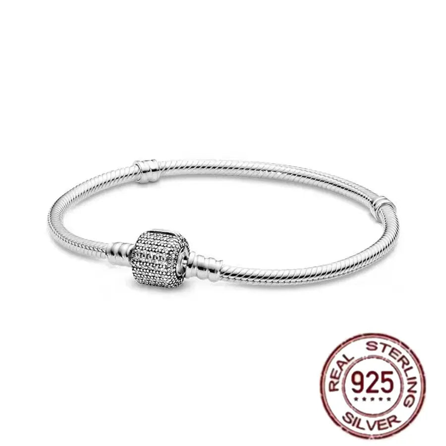 Sterling Silver 925 Zircon Bracelet MINISOC Exclusive