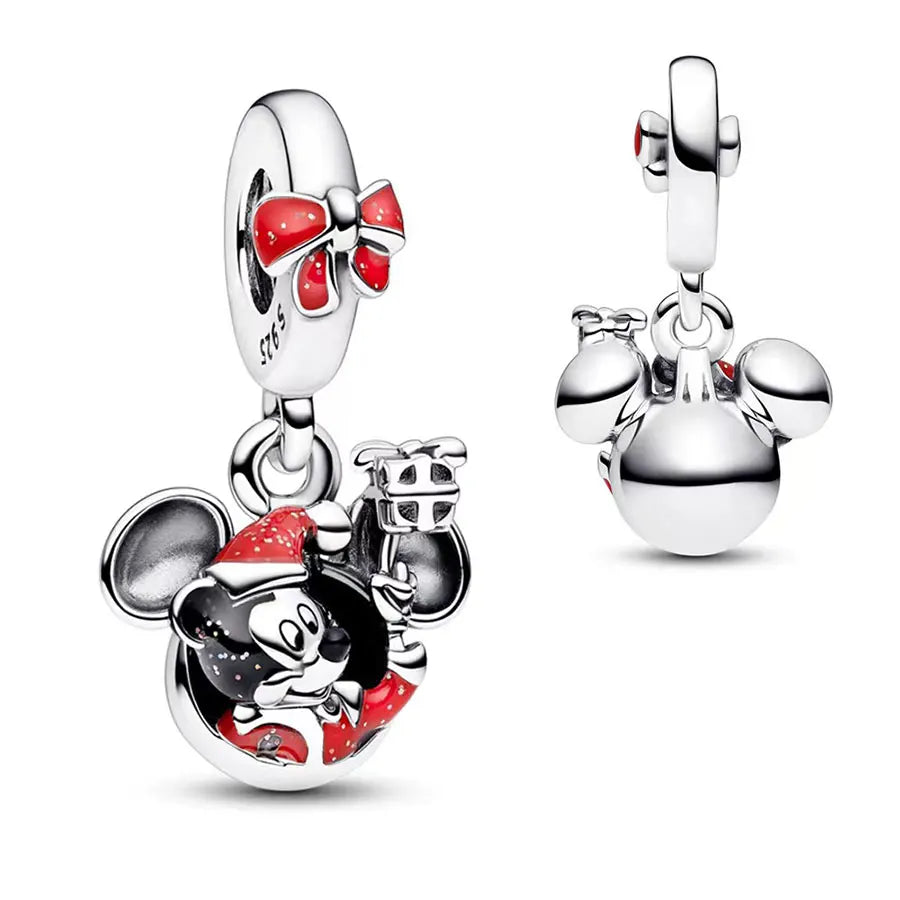 Minisoc Silver Zircon Teardrop Charm Bracelet Exclusive