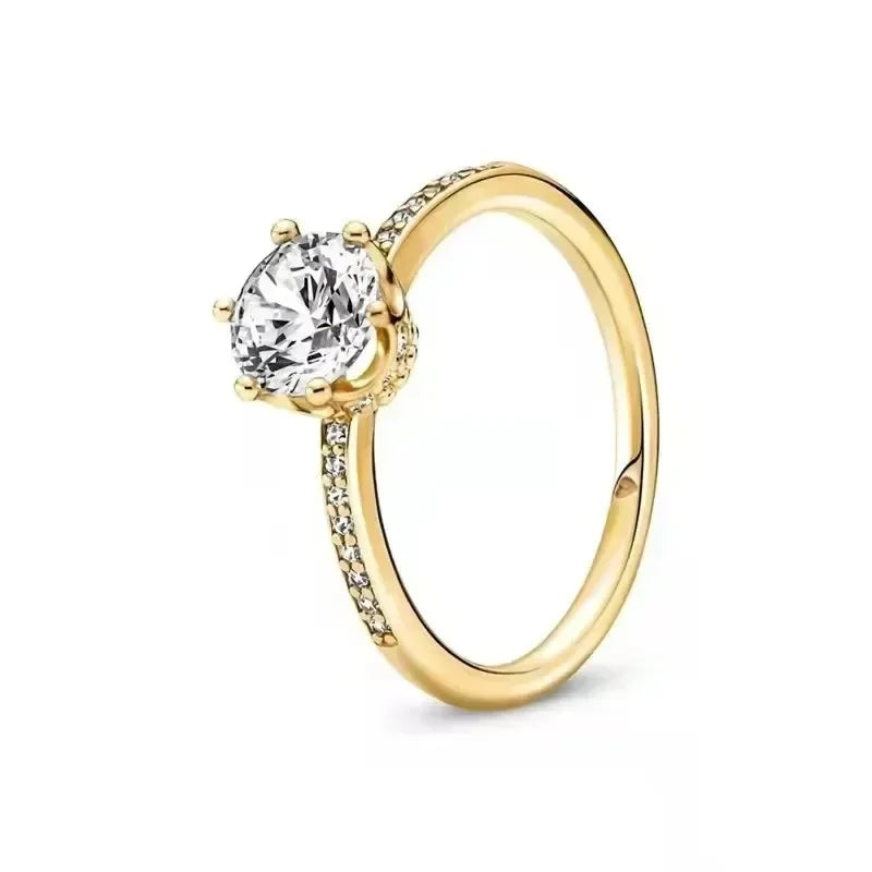 Ring Zircon Sterling Silver 925 Exclusive Collection