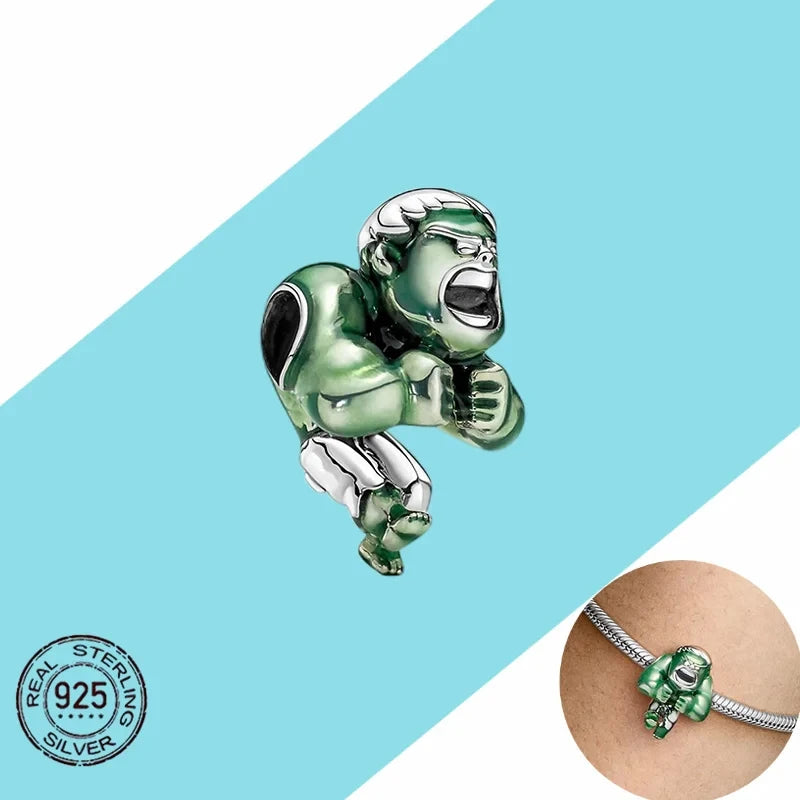 Minisoc Sterling Silver Zircon Bracelet Charm Exclusive