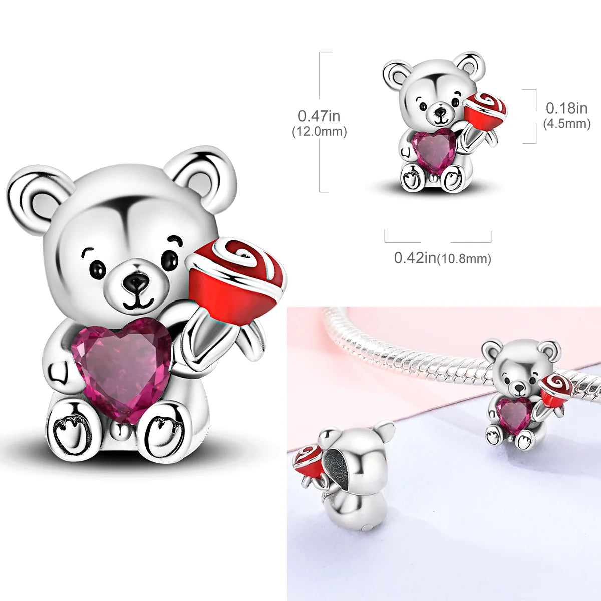 Silver Bracelet Charm Charmhub Fine Collection Exclusive