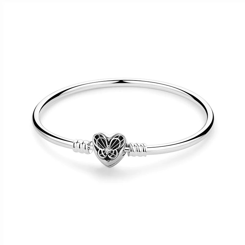 Sterling Silver Zircon Charm Bracelet Signature Edition