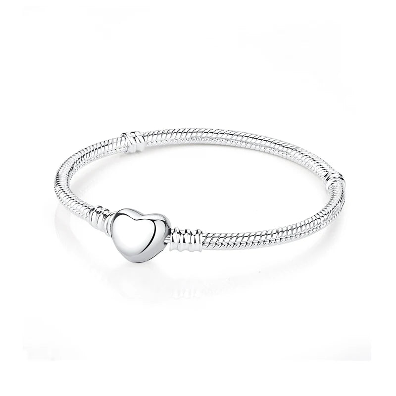 Sterling Silver 925 Zircon Charm Bracelet, Exclusive