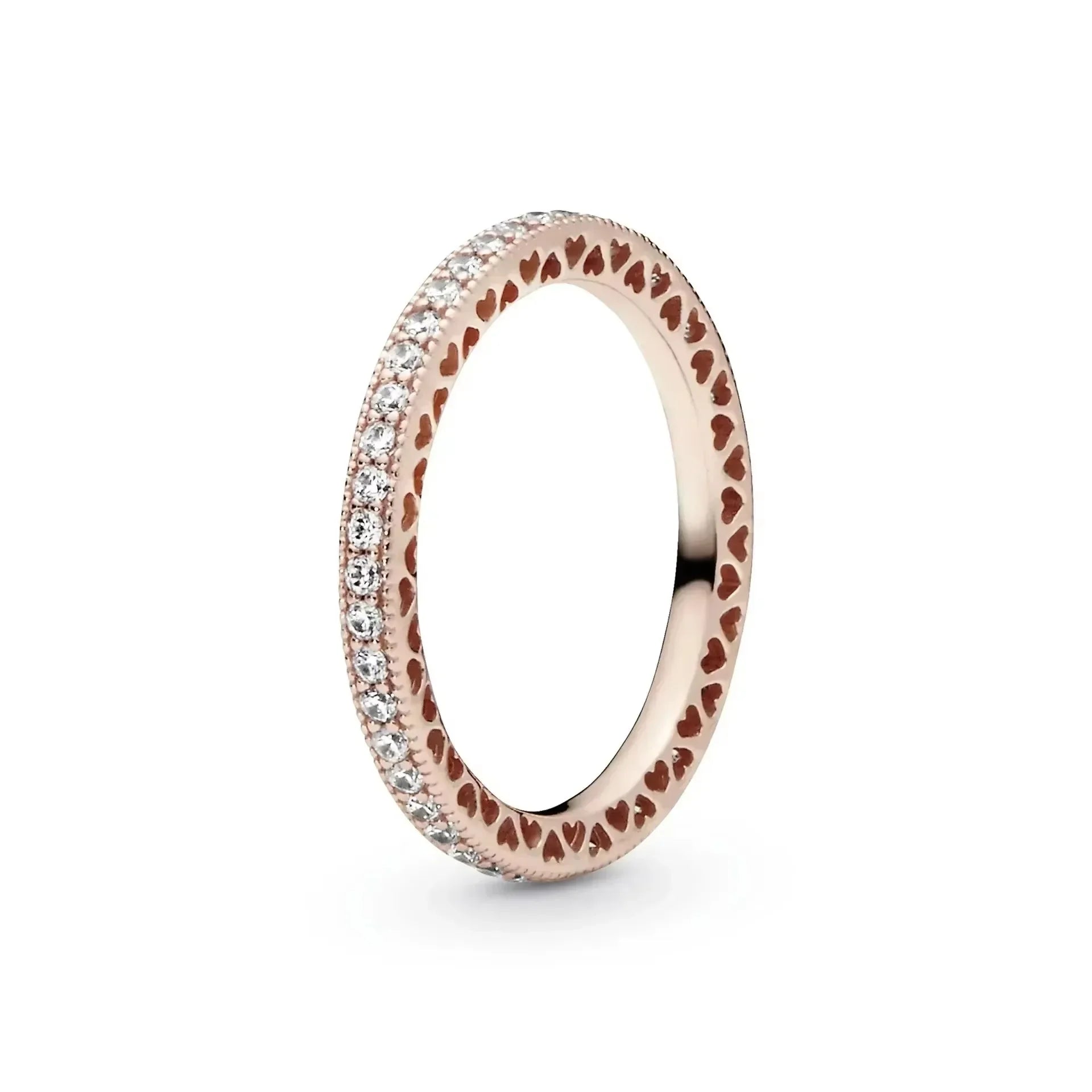 Nbsameng 925 Sterling Silver Zircon Ring Exclusive Timeless