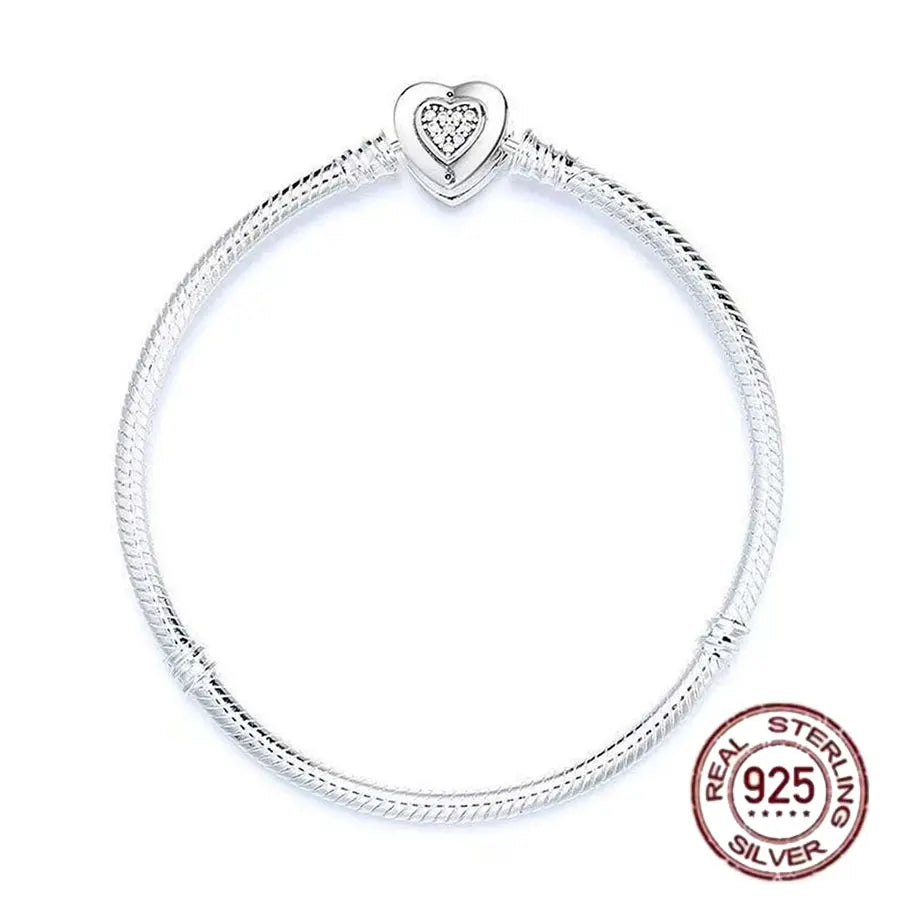 Sterling Silver 925 Charm Bracelet Minisoc Exclusive