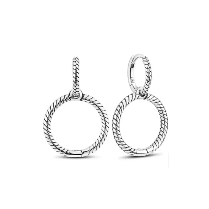 Sterling Silver Zircon Stud Earrings Limited Edition