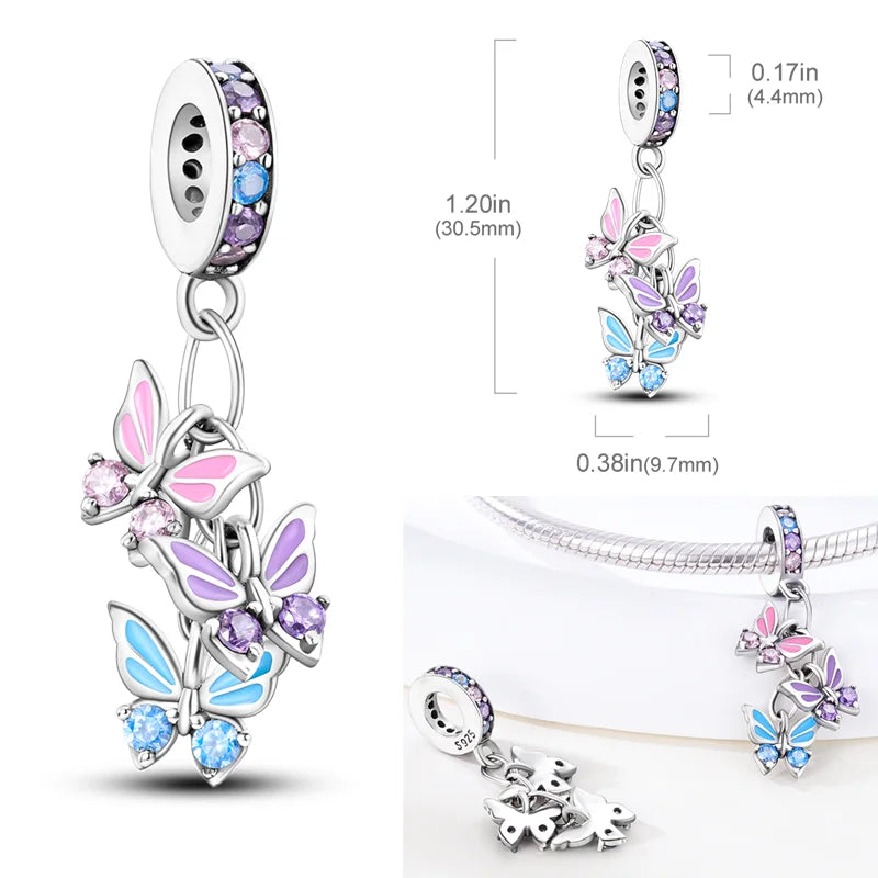 Sterling Silver Bracelet Charm Fine Collection Exclusive