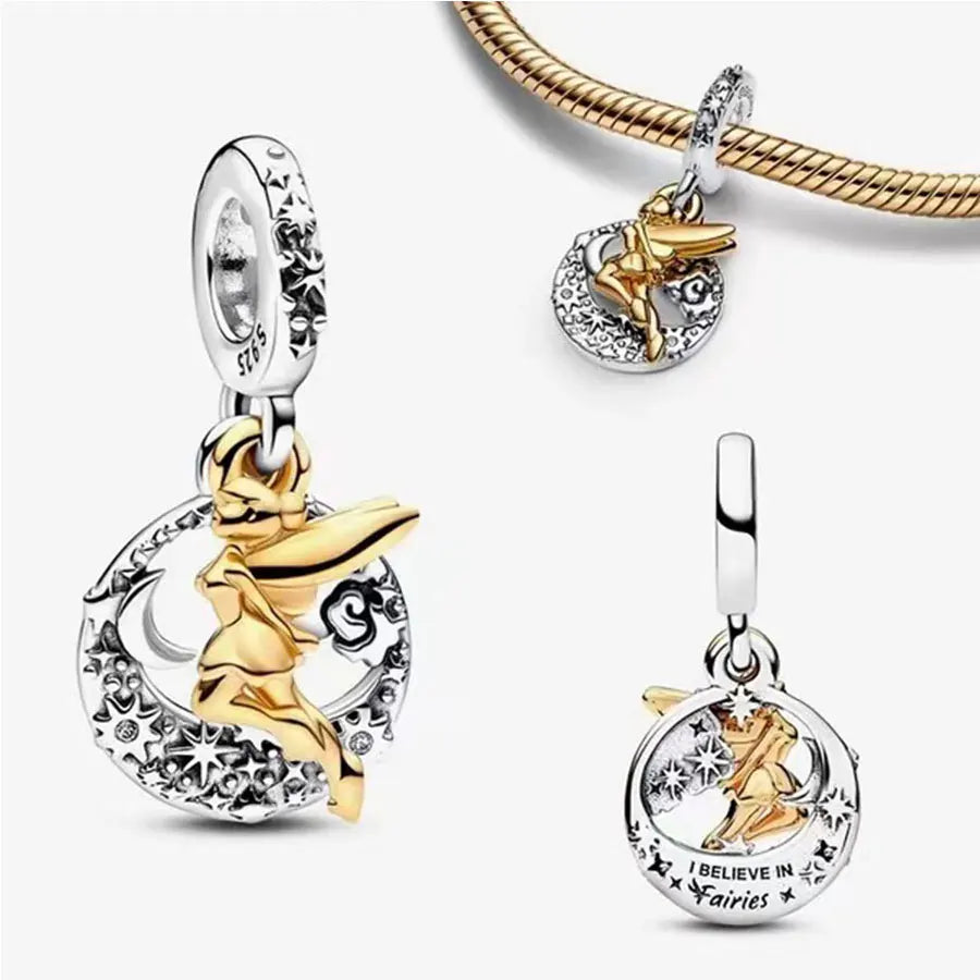 Sterling Silver Teardrop Charm With Zircon Accent Exclusive